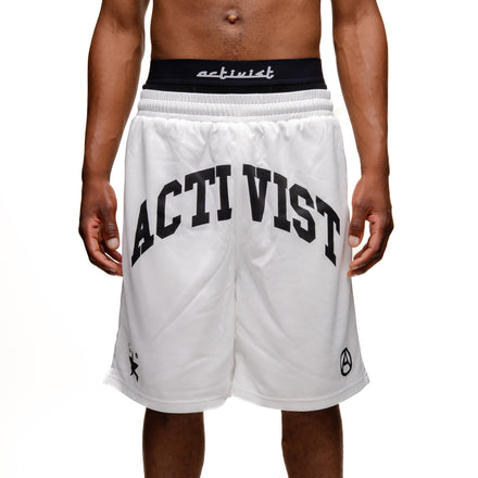 Mesh Shorts (White)