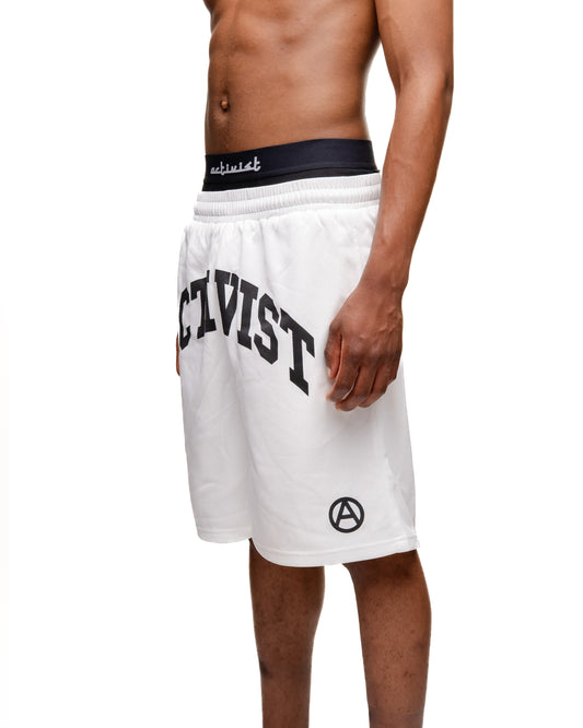 Mesh Shorts (White)