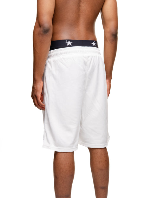 Mesh Shorts (White)