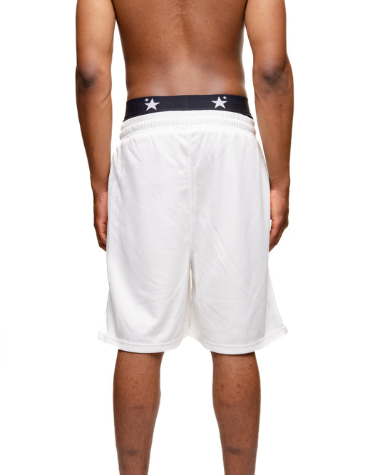 Mesh Shorts (White)