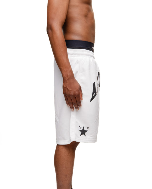 Mesh Shorts (White)