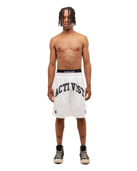 Mesh Shorts (White)